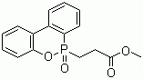 9,10-Dihydro-9-oxa-10-phosphaphenanthrene-10-propanoic acid methyl ester 10-oxideStructure,63562-42-5Structure 9,10-Dihydro-9-oxa-10-phosphaphenanthrene-10-propanoic acid methyl ester 10-oxide Structure,63562-42-5Structure