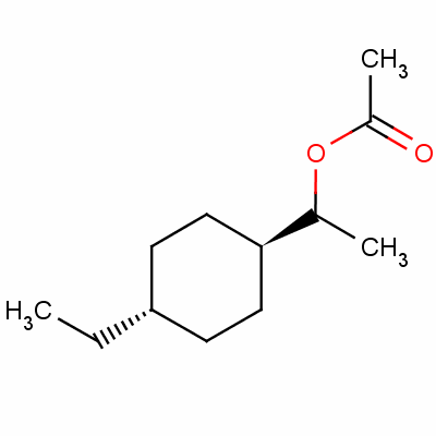 Trans-1-(4-ethylcyclohexyl)ethyl acetateStructure,63573-94-4Structure Trans-1-(4-ethylcyclohexyl)ethyl acetate Structure,63573-94-4Structure