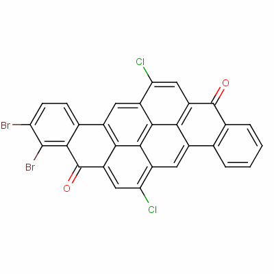 Dibromo-6,14-dichloropyranthrene-8,16-dioneStructure,63589-04-8Structure Dibromo-6,14-dichloropyranthrene-8,16-dione Structure,63589-04-8Structure