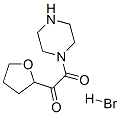 N-(Tetrahydro-2-furoylcarbonyl)piperazine hydrobromideStructure,63590-62-5Structure N-(Tetrahydro-2-furoylcarbonyl)piperazine hydrobromide Structure,63590-62-5Structure