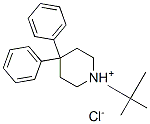 1-Tert-butyl-4,4-diphenylpiperidinium chlorideStructure,63661-61-0Structure 1-Tert-butyl-4,4-diphenylpiperidinium chloride Structure,63661-61-0Structure