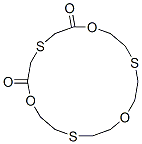 2,6-Diketo-4,10,16-trithia-18-crown-6Structure,63689-66-7Structure 2,6-Diketo-4,10,16-trithia-18-crown-6 Structure,63689-66-7Structure