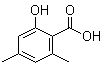 Benzoic acid,2-hydroxy-4,6-dimethyl-Structure,6370-32-7Structure Benzoic acid,2-hydroxy-4,6-dimethyl- Structure,6370-32-7Structure