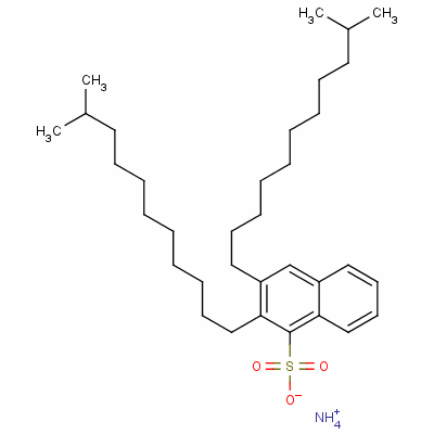 Ammonium diisododecylnaphthalenesulphonateStructure,63701-23-5Structure Ammonium diisododecylnaphthalenesulphonate Structure,63701-23-5Structure