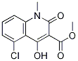1,2-Dihydro-4-hydroxy-5-chloro-1-methyl-2-oxo-quinoline-3-carboxylic acid methyl esterStructure,637027-41-9Structure 1,2-Dihydro-4-hydroxy-5-chloro-1-methyl-2-oxo-quinoline-3-carboxylic acid methyl ester Structure,637027-41-9Structure
