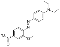 N,n-diethyl-4-[(2-methoxy-4-nitro)phenylazo]aniline Structure,6373-95-1Structure