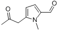 1H-pyrrole-2-carboxaldehyde,1-methyl-5-(2-oxopropyl)-(9ci)Structure,637350-51-7Structure 1H-pyrrole-2-carboxaldehyde,1-methyl-5-(2-oxopropyl)-(9ci) Structure,637350-51-7Structure