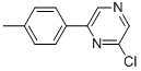 2-Chloro-6-(4-methylphenyl)pyrazineStructure,637352-85-3Structure 2-Chloro-6-(4-methylphenyl)pyrazine Structure,637352-85-3Structure