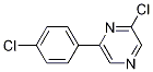 2-Chloro-6-(4-chlorophenyl)pyrazineStructure,637353-09-4Structure 2-Chloro-6-(4-chlorophenyl)pyrazine Structure,637353-09-4Structure