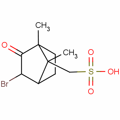 3-Bromo-2-oxobornane-8-sulphonic acidStructure,63808-77-5Structure 3-Bromo-2-oxobornane-8-sulphonic acid Structure,63808-77-5Structure