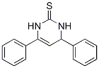 4,6-Diphenyl-1,2,3,4-tetrahydropyrimidine-2-thioneStructure,6381-55-1Structure 4,6-Diphenyl-1,2,3,4-tetrahydropyrimidine-2-thione Structure,6381-55-1Structure