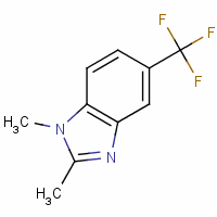 1,2-Dimethyl-5-(trifluoromethyl)-1h-benzimidazoleStructure,63815-72-5Structure 1,2-Dimethyl-5-(trifluoromethyl)-1h-benzimidazole Structure,63815-72-5Structure