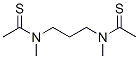 Ethanethioamide,n,n-1,3-propanediylbis[n-methyl-Structure,63820-31-5Structure Ethanethioamide,n,n-1,3-propanediylbis[n-methyl- Structure,63820-31-5Structure