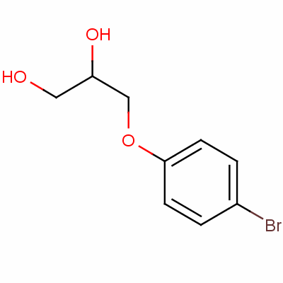 3-(4-Bromophenoxy)propane-1,2-diolStructure,63834-59-3Structure 3-(4-Bromophenoxy)propane-1,2-diol Structure,63834-59-3Structure