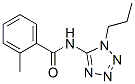Benzamide, 2-methyl-n-(1-propyl-1h-tetrazol-5-yl)-(9ci)Structure,639047-14-6Structure Benzamide, 2-methyl-n-(1-propyl-1h-tetrazol-5-yl)-(9ci) Structure,639047-14-6Structure