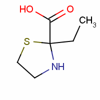 2-乙基噻唑烷羧酸結(jié)構(gòu)式_63919-07-3結(jié)構(gòu)式