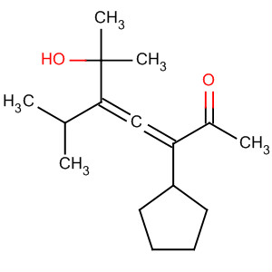 3-Cyclopentyl-6-hydroxy-6-methyl-5-isopropyl-3,4-heptadien-2-oneStructure,63922-48-5Structure 3-Cyclopentyl-6-hydroxy-6-methyl-5-isopropyl-3,4-heptadien-2-one Structure,63922-48-5Structure