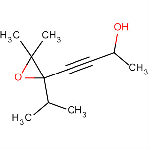 4-(3,3-Dimethyl-2-isopropyloxiranyl)-3-butyn-2-olStructure,63922-49-6Structure 4-(3,3-Dimethyl-2-isopropyloxiranyl)-3-butyn-2-ol Structure,63922-49-6Structure
