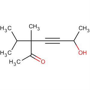 6-Hydroxy-3-methyl-3-isopropyl-4-heptyn-2-oneStructure,63922-57-6Structure 6-Hydroxy-3-methyl-3-isopropyl-4-heptyn-2-one Structure,63922-57-6Structure