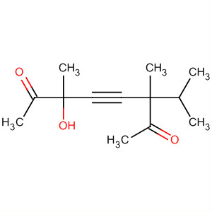 3-Hydroxy-3,6-dimethyl-6-isopropyl-4-octyne-2,7-dioneStructure,63922-58-7Structure 3-Hydroxy-3,6-dimethyl-6-isopropyl-4-octyne-2,7-dione Structure,63922-58-7Structure