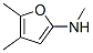 2-Furanamine, n,4,5-trimethyl-Structure,639465-51-3Structure 2-Furanamine, n,4,5-trimethyl- Structure,639465-51-3Structure