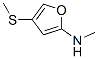  n-甲基-4-(甲基硫代)-2-呋喃胺結(jié)構(gòu)式_639465-56-8結(jié)構(gòu)式