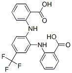 (9ci)-2,2-[[4-(三氟甲基)-1,2-亞苯基]二亞氨基]雙-苯甲酸結(jié)構(gòu)式_640280-38-2結(jié)構(gòu)式