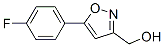 (5-(4-Fluorophenyl)isoxazol-3-yl)methanol Structure,640291-97-0Structure