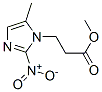5-Methyl-2-nitro-1h-imidazole-1-propanoic acid methyl esterStructure,64038-63-7Structure 5-Methyl-2-nitro-1h-imidazole-1-propanoic acid methyl ester Structure,64038-63-7Structure