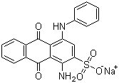 2-Anthracenesulfonic acid, 1-amino-9,10-dihydro-9,10-dioxo-4-(phenylamino)-, monosodium saltStructure,6408-78-2Structure 2-Anthracenesulfonic acid, 1-amino-9,10-dihydro-9,10-dioxo-4-(phenylamino)-, monosodium salt Structure,6408-78-2Structure