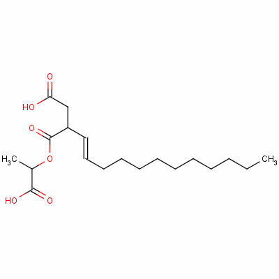 (1-Carboxyethyl) hydrogen 2-dodecenylsuccinateStructure,64090-83-1Structure (1-Carboxyethyl) hydrogen 2-dodecenylsuccinate Structure,64090-83-1Structure