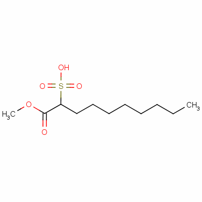 Methyl 2-sulphodecanoateStructure,64131-26-6Structure Methyl 2-sulphodecanoate Structure,64131-26-6Structure