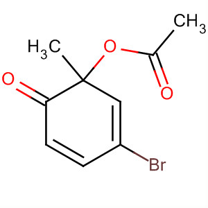 Acetic acid 3-bromo-1-methyl-6-oxo-2,4-cyclohexadienyl esterStructure,64248-39-1Structure Acetic acid 3-bromo-1-methyl-6-oxo-2,4-cyclohexadienyl ester Structure,64248-39-1Structure