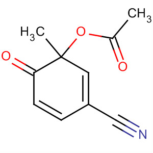 Acetic acid 3-cyano-1-methyl-6-oxo-2,4-cyclohexadienyl esterStructure,64248-41-5Structure Acetic acid 3-cyano-1-methyl-6-oxo-2,4-cyclohexadienyl ester Structure,64248-41-5Structure