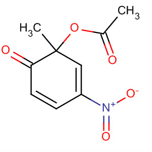 Acetic acid 1-methyl-3-nitro-6-oxo-2,4-cyclohexadienyl esterStructure,64248-42-6Structure Acetic acid 1-methyl-3-nitro-6-oxo-2,4-cyclohexadienyl ester Structure,64248-42-6Structure
