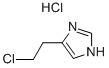 4-(2-Chloro-ethyl)-1H-imidazole Structure,6429-10-3Structure