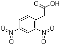 2,4-Dinitrophenylacetic acid Structure,643-43-6Structure