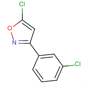 5-Chloro-3-(3-chlorophenyl)isoxazoleStructure,64300-28-3Structure 5-Chloro-3-(3-chlorophenyl)isoxazole Structure,64300-28-3Structure