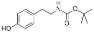 N-(tert-butoxycarbonyl)tyramine Structure,64318-28-1Structure