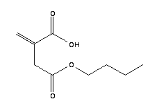Monobutyl itaconateStructure,6439-57-2Structure Monobutyl itaconate Structure,6439-57-2Structure
