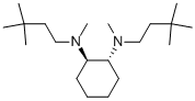(1R,2R)-N,N’-二甲基-N,N’-雙(3,3-二甲丁基)環(huán)己烷-1,2-二胺結(jié)構(gòu)式_644958-86-1結(jié)構(gòu)式