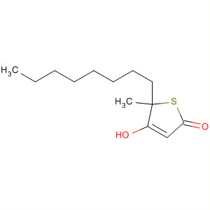 4-Hydroxy-5-methyl-5-octylthiophen-2(5h)-oneStructure,646483-08-1Structure 4-Hydroxy-5-methyl-5-octylthiophen-2(5h)-one Structure,646483-08-1Structure