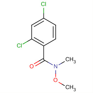 N-methoxy-n-methyl-2,4-dichlorobenzamide Structure,646528-36-1Structure