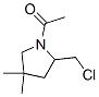 Pyrrolidine, 1-acetyl-2-(chloromethyl)-4,4-dimethyl- (9ci)Structure,647027-85-8Structure Pyrrolidine, 1-acetyl-2-(chloromethyl)-4,4-dimethyl- (9ci) Structure,647027-85-8Structure