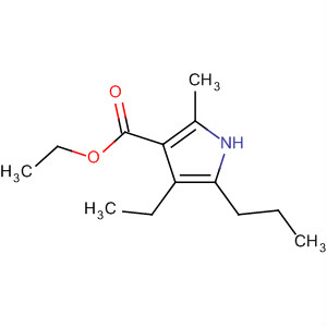 1H-pyrrole-3-carboxylicacid,4-ethyl-2-methyl-5-propyl-,ethylester(9ci)Structure,647836-66-6Structure 1H-pyrrole-3-carboxylicacid,4-ethyl-2-methyl-5-propyl-,ethylester(9ci) Structure,647836-66-6Structure