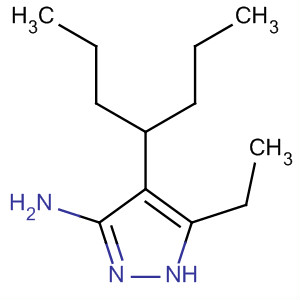 1H-pyrazol-3-amine,5-ethyl-4-(1-propylbutyl)-(9ci)Structure,647854-07-7Structure 1H-pyrazol-3-amine,5-ethyl-4-(1-propylbutyl)-(9ci) Structure,647854-07-7Structure