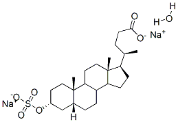 Sodium (3alpha,5beta)-3-(sulfonatooxy)cholan-24-oate hydrate (2:1:1)Structure,64936-81-8Structure Sodium (3alpha,5beta)-3-(sulfonatooxy)cholan-24-oate hydrate (2:1:1) Structure,64936-81-8Structure