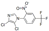 4,5-Dichloro-1-(2-nitro-4-(trifluoromethyl)phenyl)imidazoleStructure,649662-56-6Structure 4,5-Dichloro-1-(2-nitro-4-(trifluoromethyl)phenyl)imidazole Structure,649662-56-6Structure