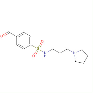 4-甲?；?n-[3-(1-吡咯烷)丙基]苯磺酰胺結構式_650629-09-7結構式