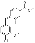 Strobilurin bStructure,65105-52-4Structure Strobilurin b Structure,65105-52-4Structure